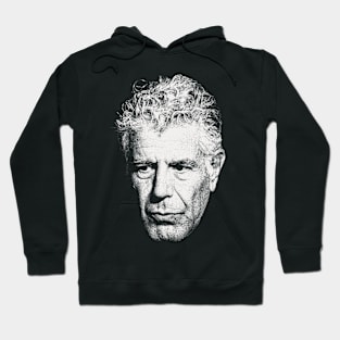 Portrait Anthony Bourdain Hoodie